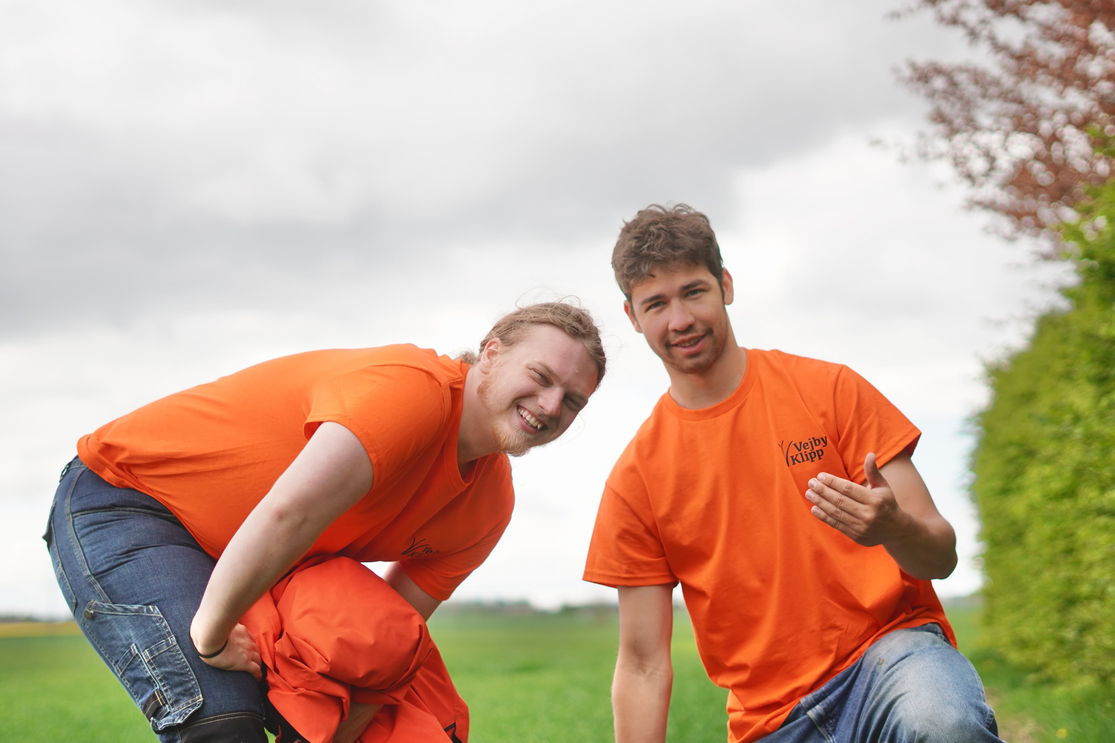 En person som utför hushållsnära tjänster i ett hem